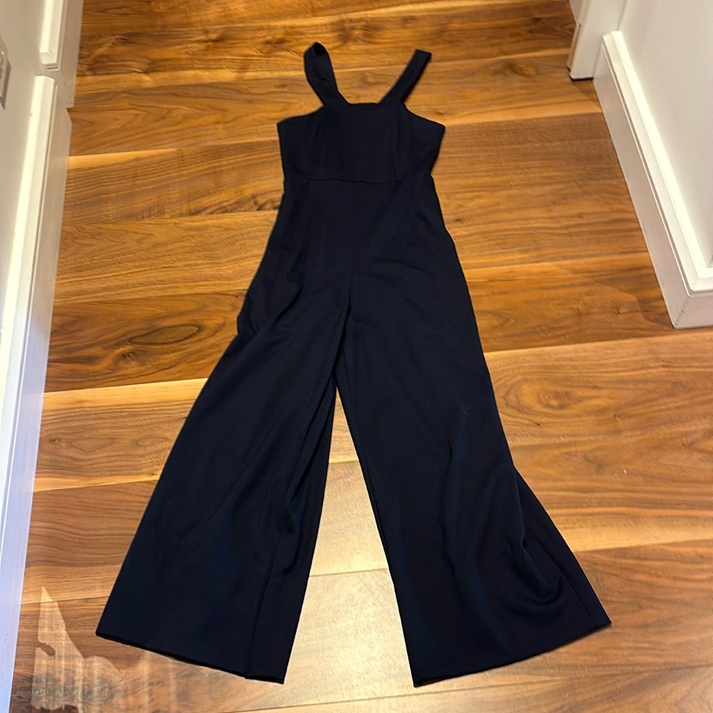 Lauren Gabrielson navy blue jumpsuit, size XS
